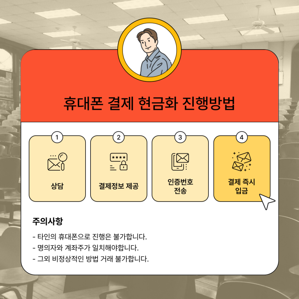 핸드폰 소액결제 현금화 정식업체 믿고하는 법 1-1편 대표이미지6